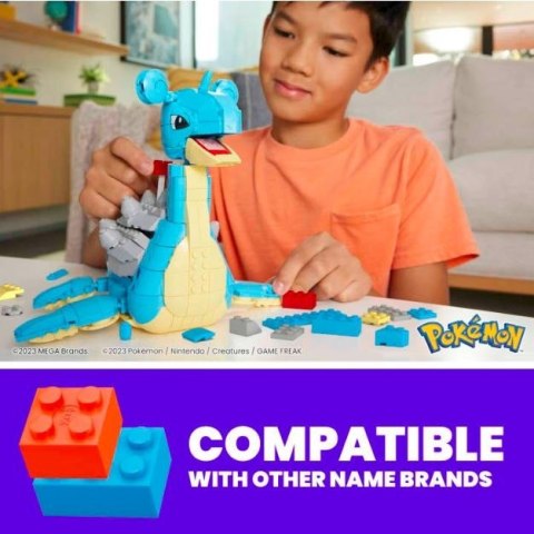 Klocki mega pokemon lapras