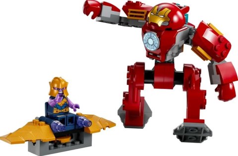 Klocki super heroes 76263 hulkbuster iron mana vs. thanos