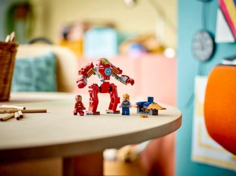 Klocki super heroes 76263 hulkbuster iron mana vs. thanos