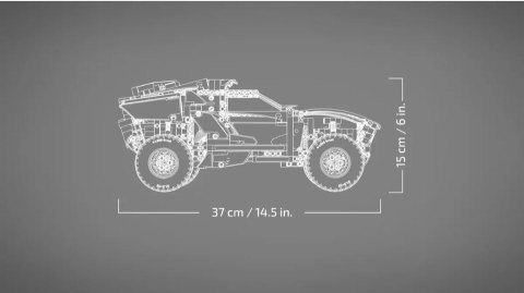 Klocki technic 42160 audi rs q e-tron
