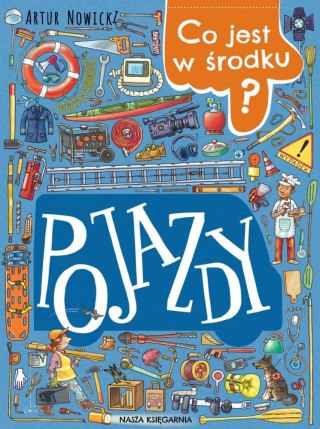 Książeczka co jest w środku? pojazdy