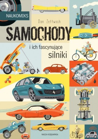 Książeczka samochody i ich fascynujące silniki