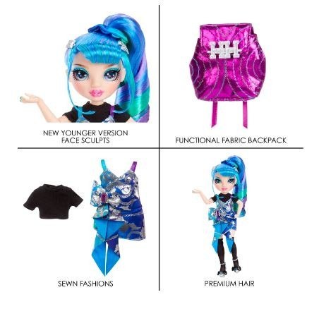 Lalka rainbow high jr high edycja specjalna holly de vious