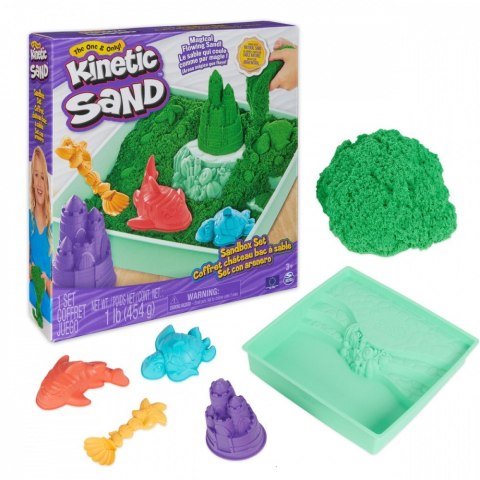 Piasek kinetyczny kinetic sand zestaw piaskownica