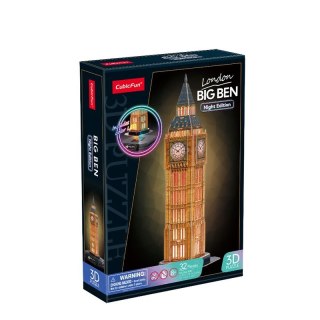 Puzzle 3d big ben (wersja nocna)