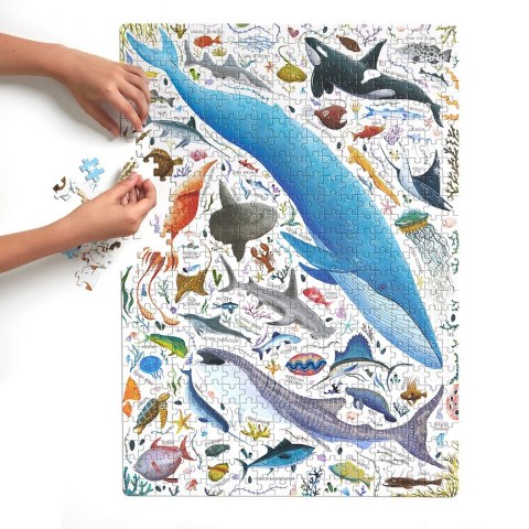 Puzzle puzzlove ryby i zwierzęta wodne 500 elementów