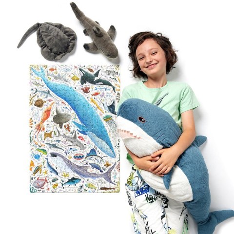 Puzzle puzzlove ryby i zwierzęta wodne 500 elementów