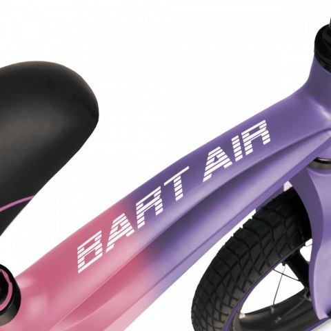 Rowerek biegowy bart air pink violet