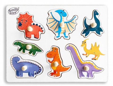 Układanka dinozaury