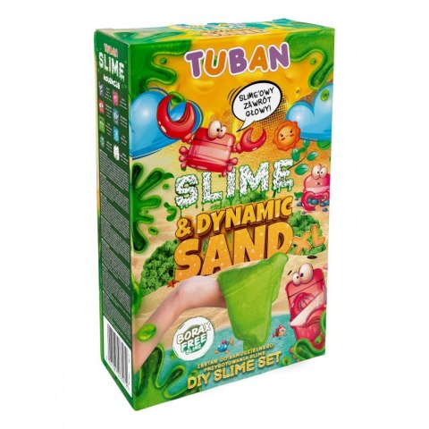 Zestaw diy slime i piasek dynamiczny xl