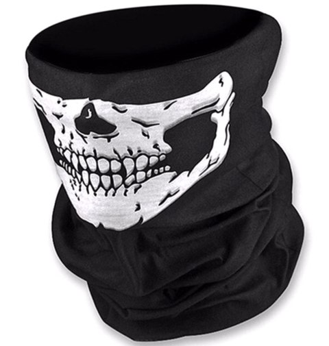 BQ34 Bandana komin czaszka