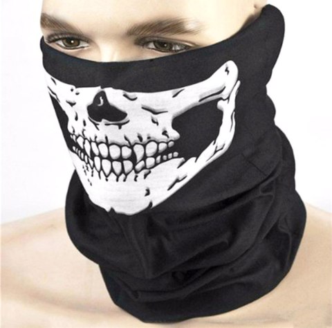BQ34 Bandana komin czaszka
