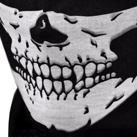 BQ34 Bandana komin czaszka