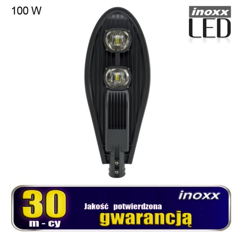 Lampa przemysłowa led latarnia uliczna 100w ip65 10 000 lm zimna 6000k