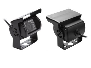 Samochodowa kamera cofania 4pin ccd sharp w metalowej obudowie 12v