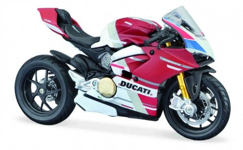Model metalowy motocykl ducati panigale v4 s corse 1/18