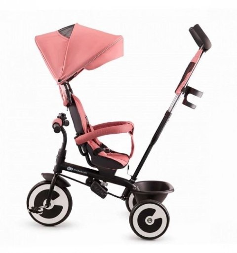 Rowerek trójkołowy aston rose pink