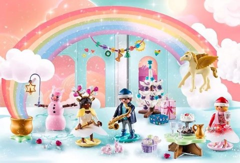 Zestaw z figurkami magic 71348 kalendarz adwentowy "Święta pod tęczą"