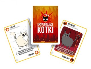 Gra eksplodujące kotki dobro kontra zło