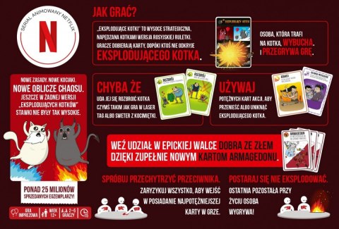 Gra eksplodujące kotki dobro kontra zło
