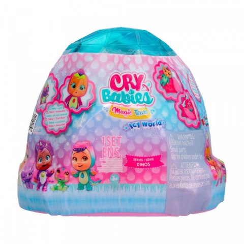 Laleczka cry babies magic tears icy world dinos