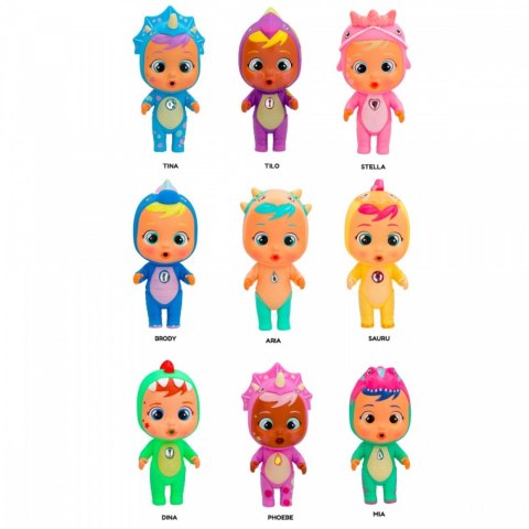 Laleczka cry babies magic tears icy world dinos