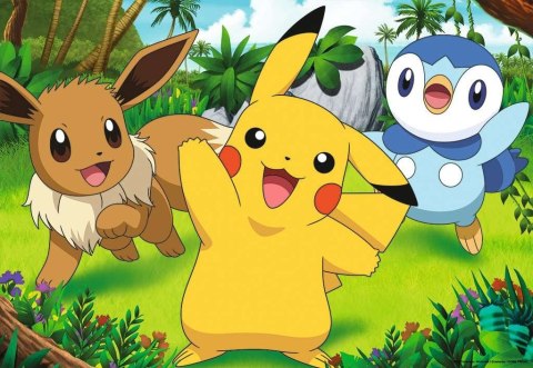 Puzzle 2x24 elementy pokemon