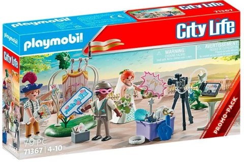 Zestaw z figurkami city life 71367 Ślubna fotobudka