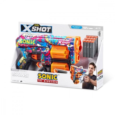 Wyrzutnia skins dread sonic 12 strzałek robotnik