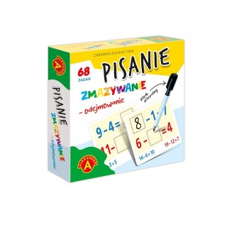 Zestaw pisanie zmazywanie - odejmowanie