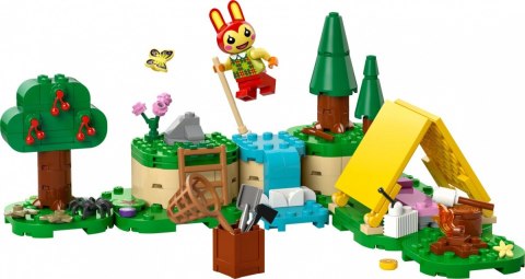 Klocki animal crossing 77047 zabawy na świeżym powietrzu bunnie