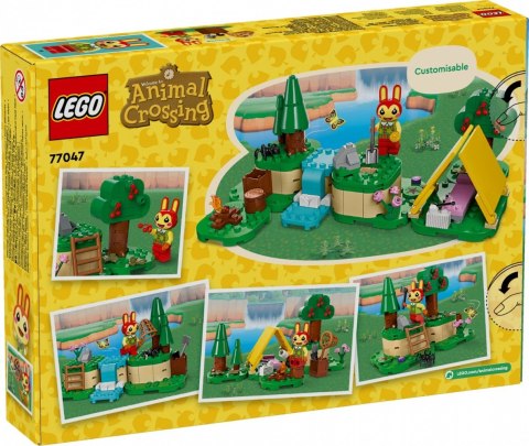 Klocki animal crossing 77047 zabawy na świeżym powietrzu bunnie