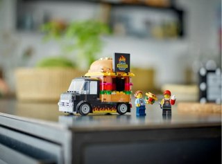 Klocki city 60404 ciężarowka z burgerami