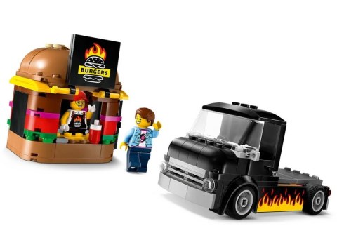 Klocki city 60404 ciężarowka z burgerami