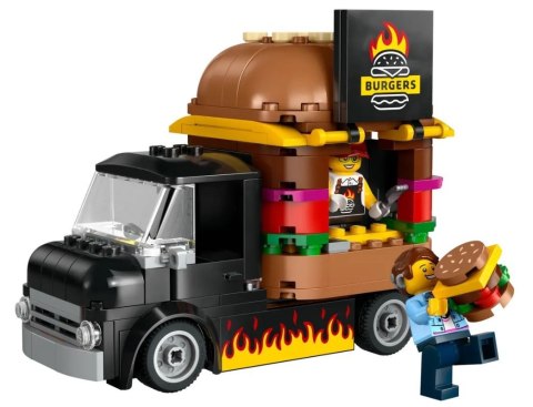 Klocki city 60404 ciężarowka z burgerami