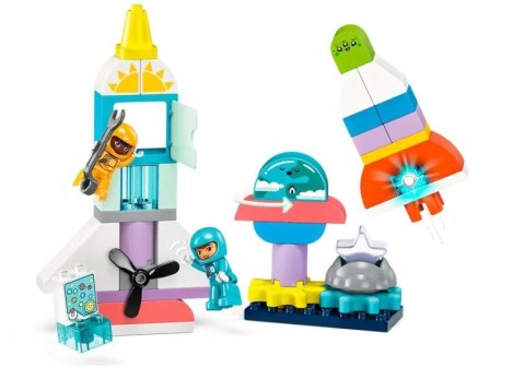 Klocki duplo 10422 przygoda w promie kosmicznym 3w1
