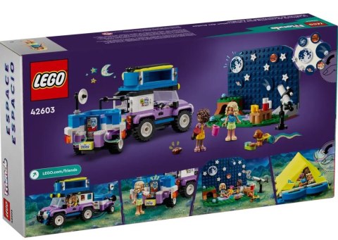 Klocki friends 42603 kamper z mobilnym obserwatorium gwiazd
