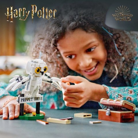 Klocki harry potter 76425 hedwiga z wizytą na ul. privet drive 4