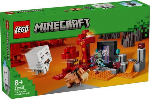 Klocki minecraft 21255 zasadzka w portalu do netheru
