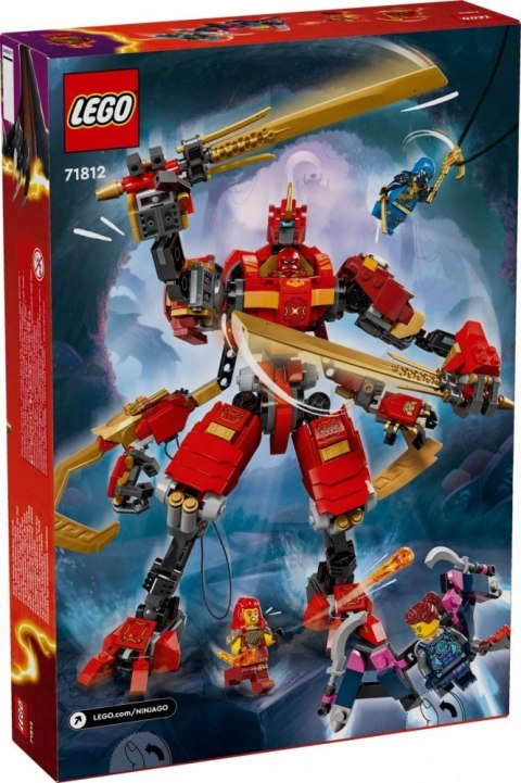 Klocki ninjago 71812 wspinaczkowy mech ninja kaia