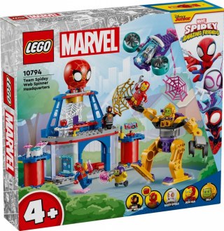 Klocki super heroes 10794 siedziba główna pajęczej drużyny