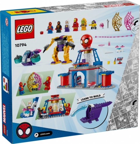 Klocki super heroes 10794 siedziba główna pajęczej drużyny