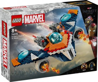 Klocki super heroes 76278 warbird rocketa vs. ronan