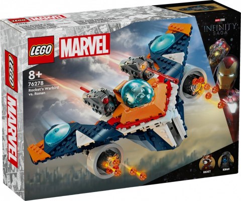 Klocki super heroes 76278 warbird rocketa vs. ronan