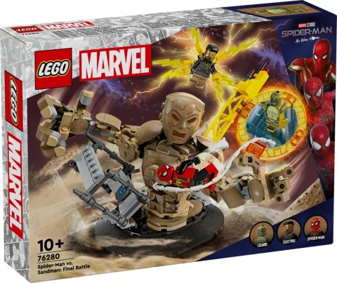 Klocki super heroes 76280 spider-man vs. sandman: ostateczna bitwa