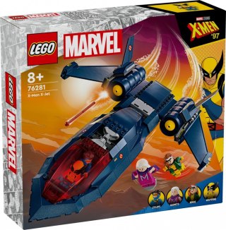 Klocki super heroes 76281 odrzutowiec x-menów