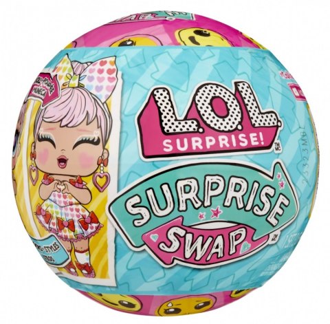 Lalka l.o.l. surprise swap tot zmieniające twarze 1 sztuka