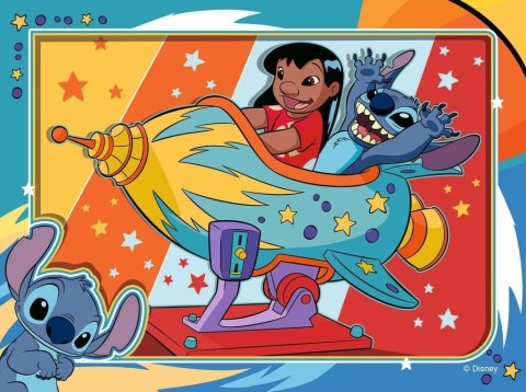 Puzzle 4w1 disney stitch