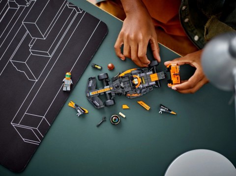 Klocki speed champions 76919 samochód wyścigowy mclaren formula 1 wersja 2023