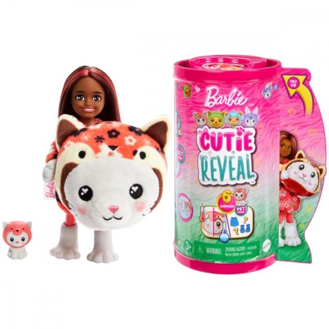 Lalka barbie cutie reveal chelsea kotek - panda